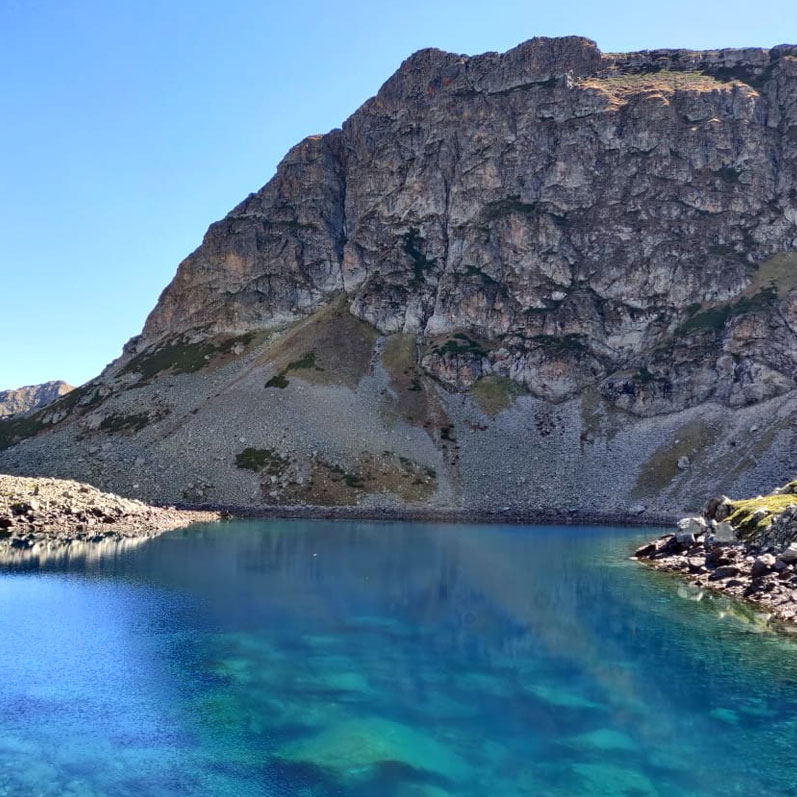 Горный лагерь в Архызе. Софийские озёра. (25/46)