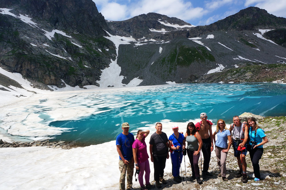 Горный лагерь в Архызе. Софийские озёра. (12/46)