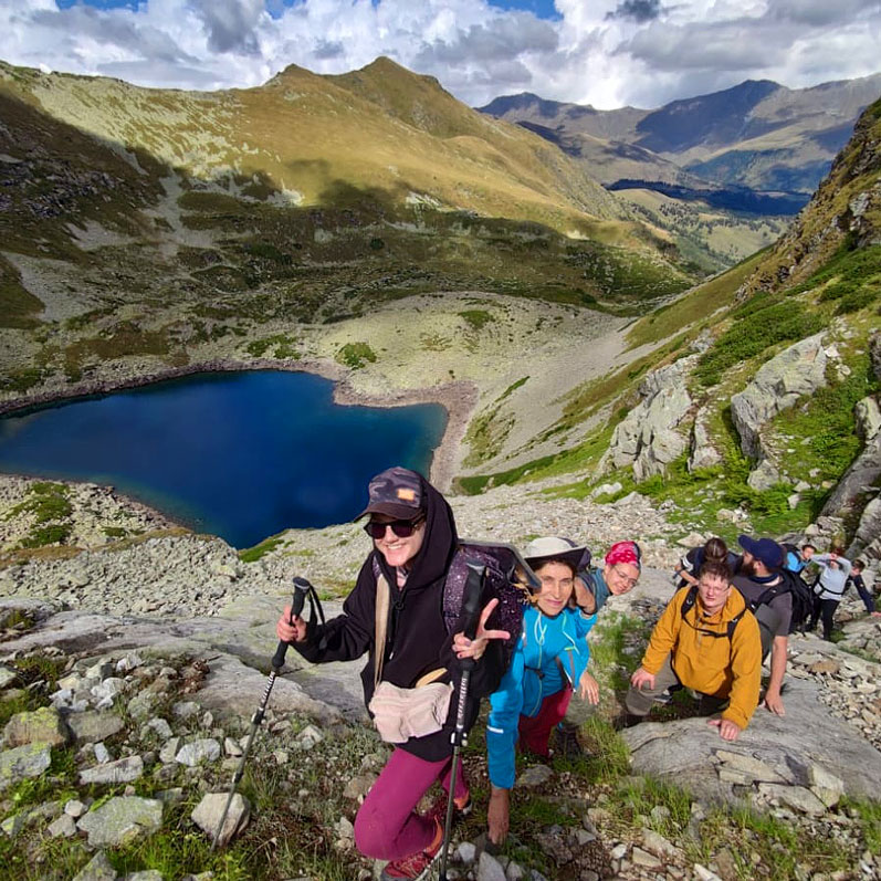 Горный лагерь в Архызе. Софийские озёра. (21/46)