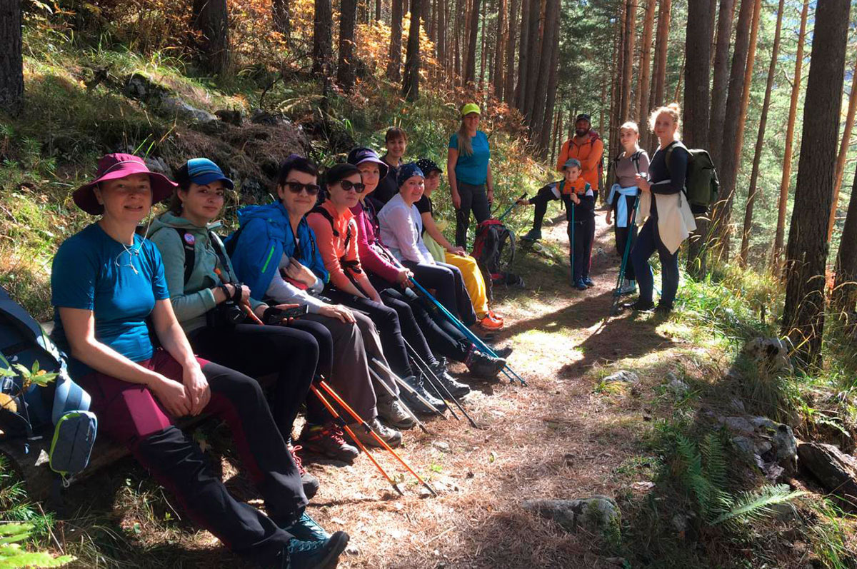 Горный лагерь в Северной Осетии. Дигорское ущелье (8/74)