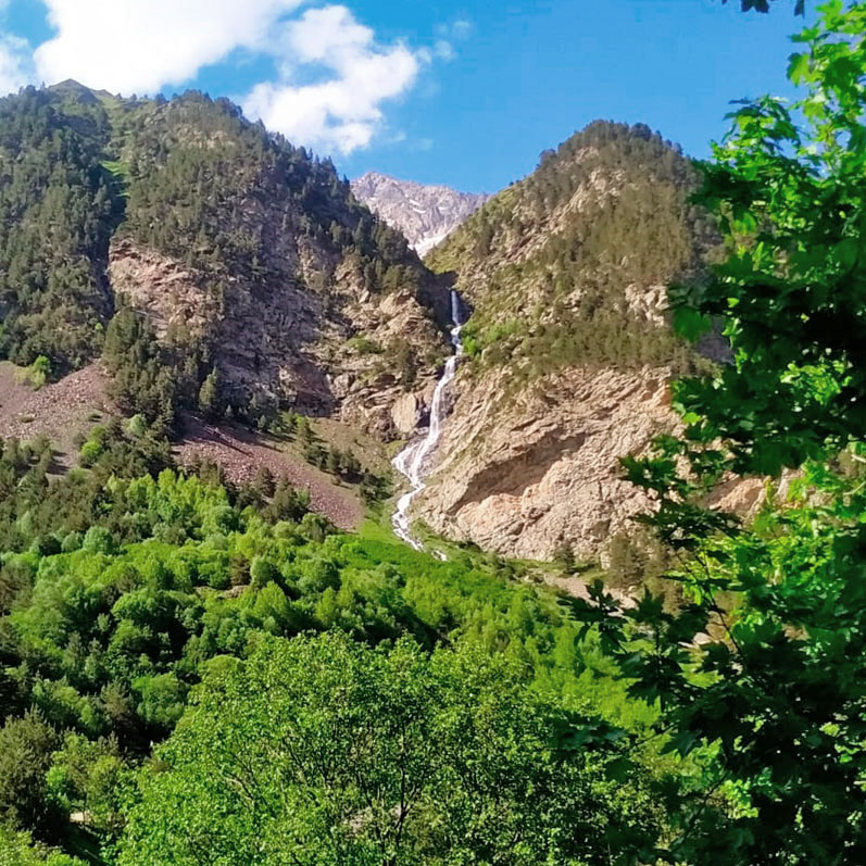 Горный лагерь в Северной Осетии. Дигорское ущелье (34/74)