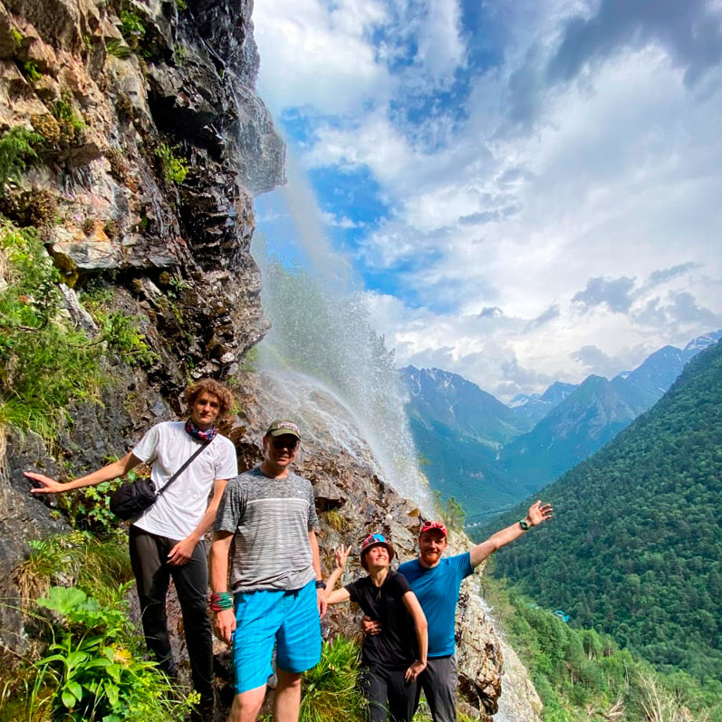 Горный лагерь в Северной Осетии. Дигорское ущелье (40/74)