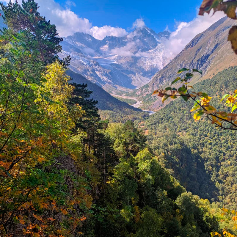 Горный лагерь в Северной Осетии. Дигорское ущелье (25/74)