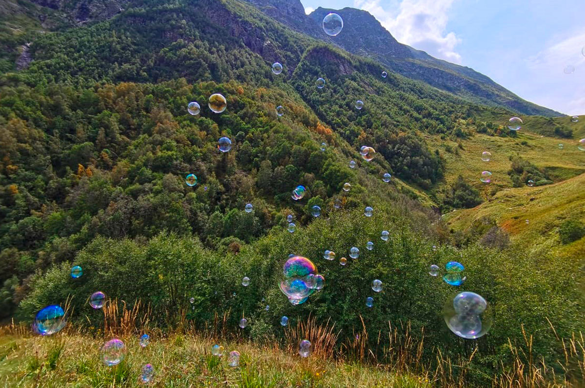 Горный лагерь в Северной Осетии. Дигорское ущелье (47/74)