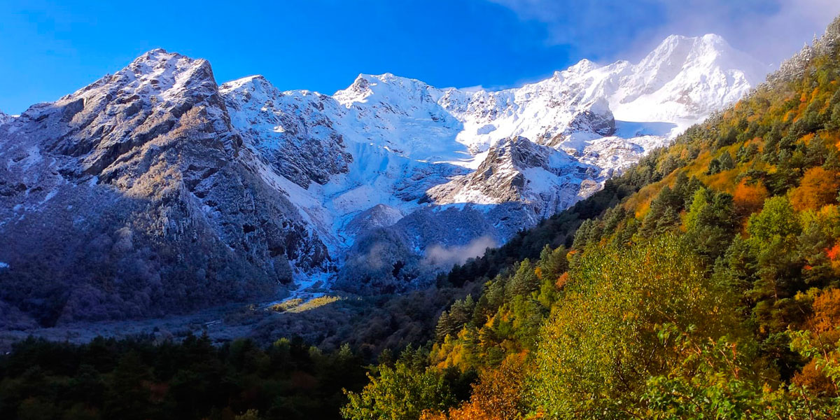 Горный лагерь в Северной Осетии. Дигорское ущелье (15/74)
