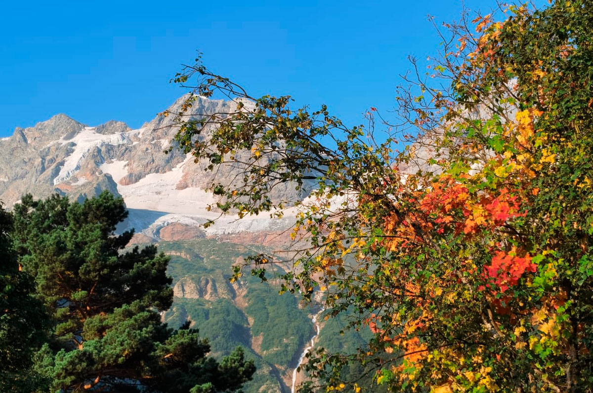 Горный лагерь в Северной Осетии. Дигорское ущелье (46/74)