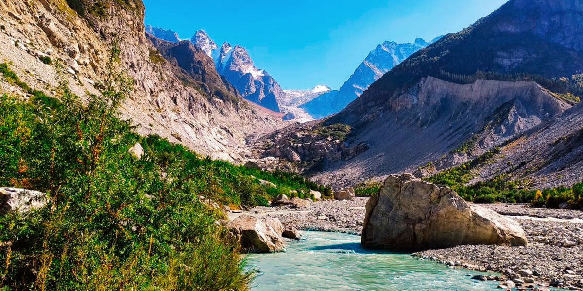 Горный лагерь в Северной Осетии. Дигорское ущелье (30/74)