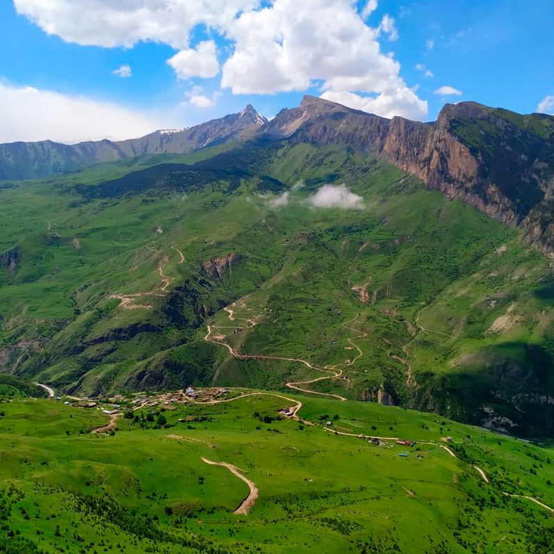 Горный лагерь в Северной Осетии. Дигорское ущелье (39/74)