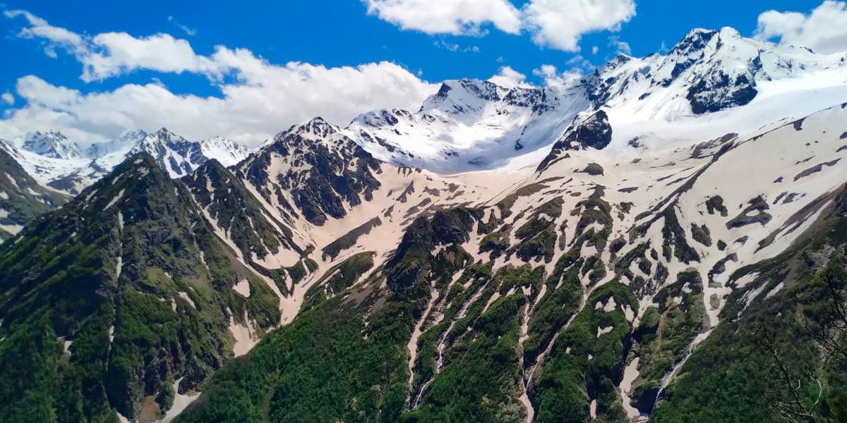 Горный лагерь в Северной Осетии. Дигорское ущелье (32/74)