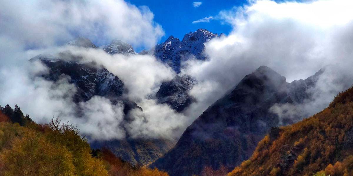 Горный лагерь в Северной Осетии. Дигорское ущелье (16/74)