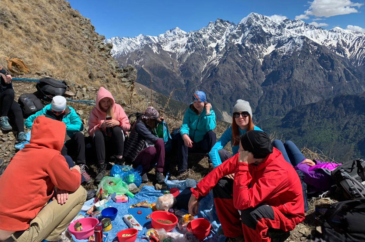Горный лагерь в Цейском ущелье. Северная Осетия (16/51)