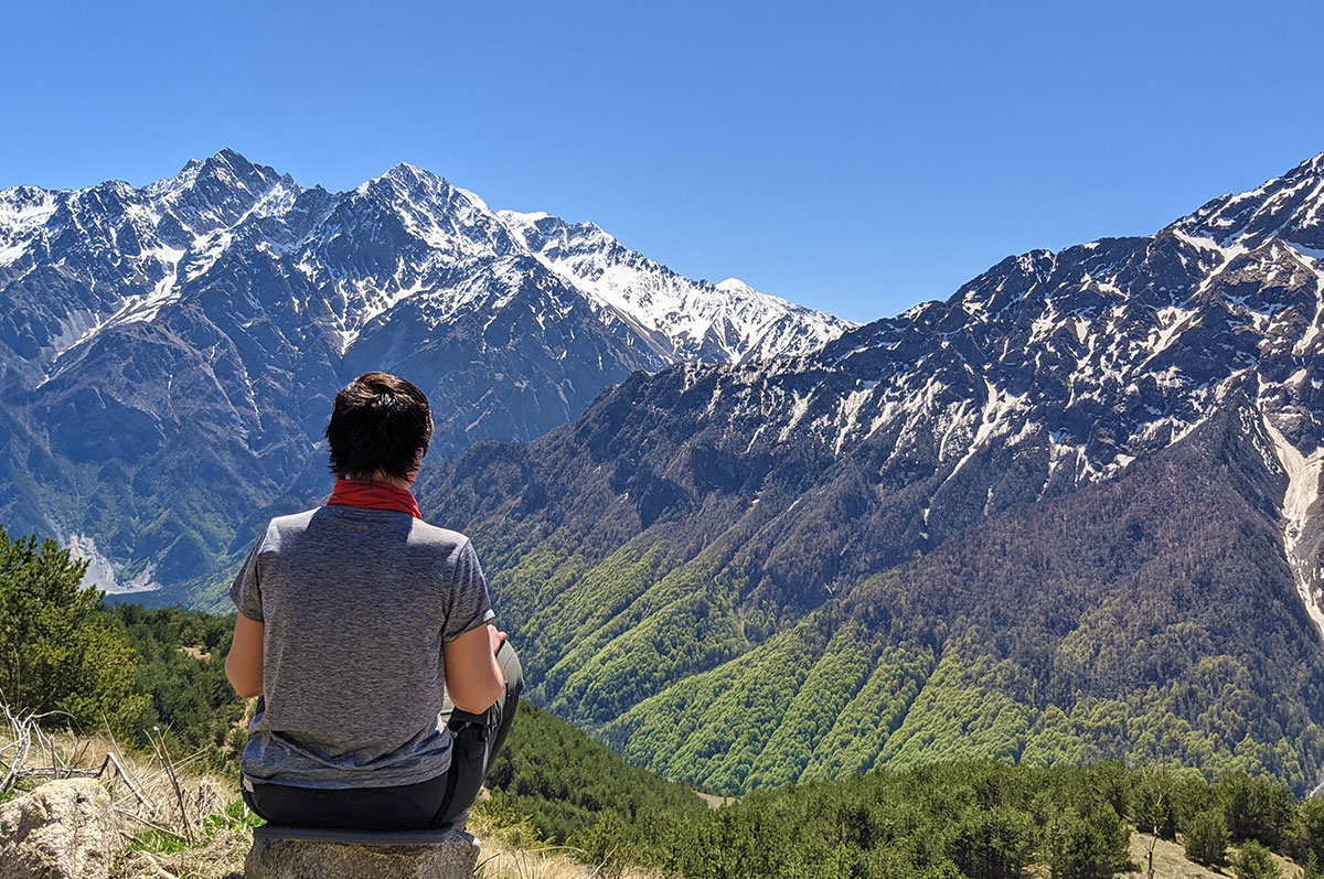 Горный лагерь в Цейском ущелье. Северная Осетия (1/51)