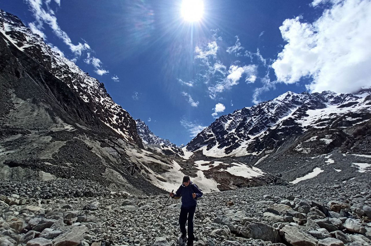Горный лагерь в Цейском ущелье. Северная Осетия (4/51)