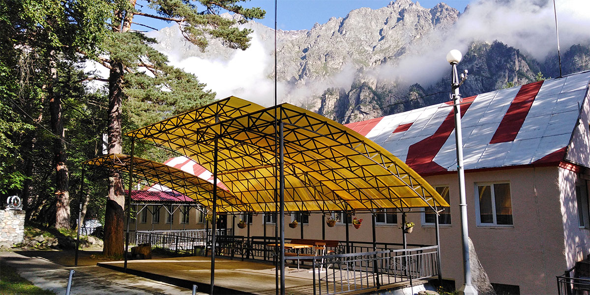 Горный лагерь в Цейском ущелье. Северная Осетия (20/51)