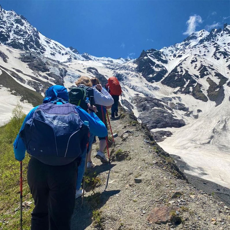 Горный лагерь в Цейском ущелье. Северная Осетия (25/51)