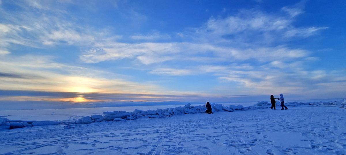 Зимний лед Байкала. Проживание на турбазе. (83/92)
