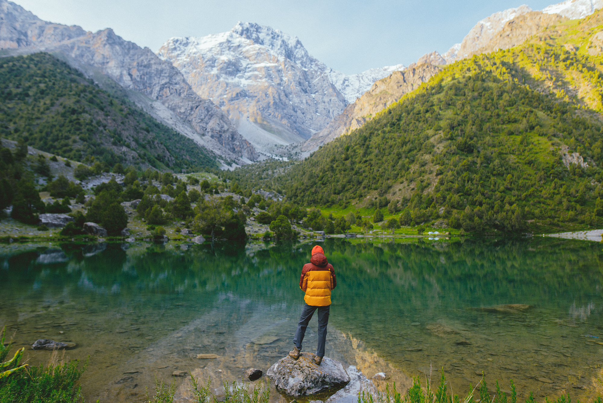 Фанские горы без рюкзаков
