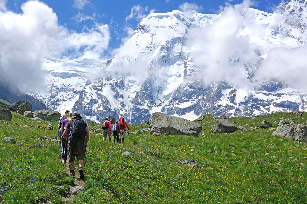 Треккинг в Безенги. Комфорт-тур с гостиницей. (51/54)