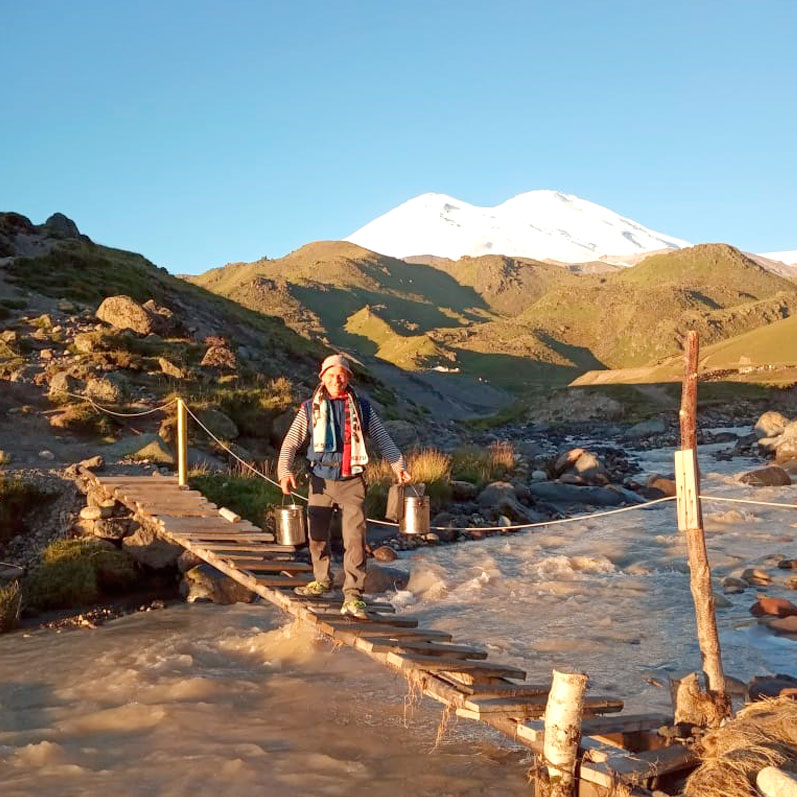 Горячие источники Джилы-Су. Горный лагерь (50/52)