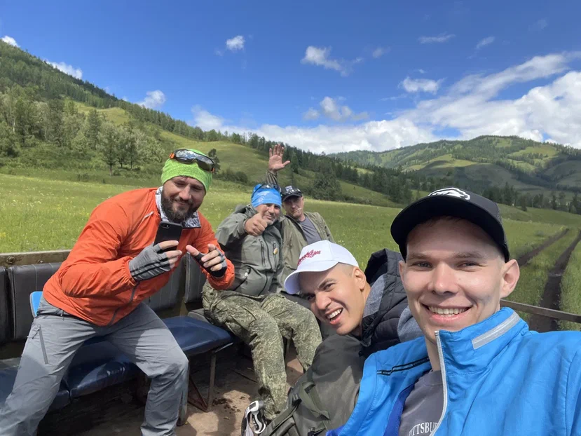 Треккинг к подножию Белухи налегке, с конным сопровождением (67/69)